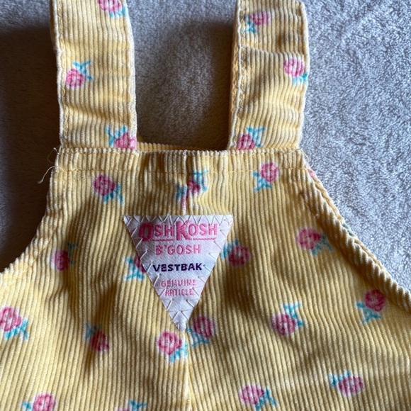 Adorable Vintage OshKosh B’Gosh Vestbak Genuine Article Overall - Picture 9 of 12
